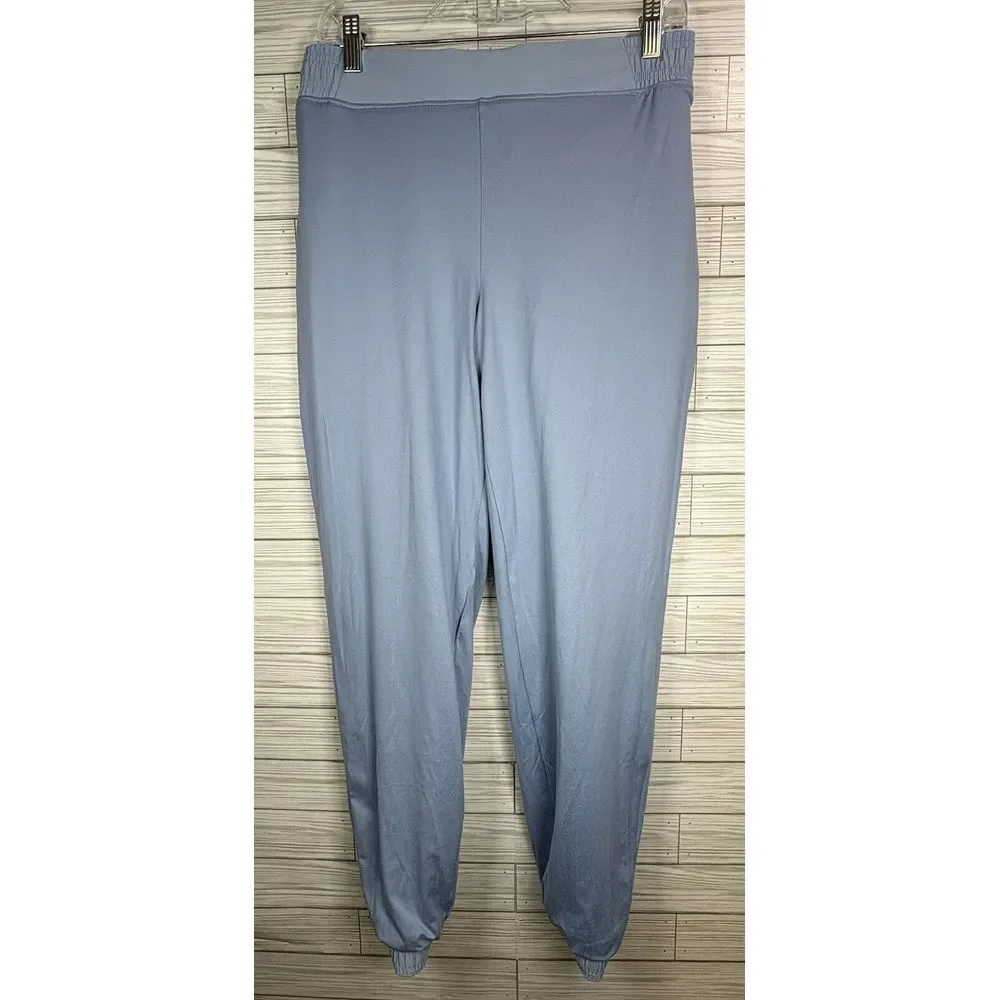 ATHLETA‎ Women's Brooklyn Lined Jogger Pants Polyester Size 6 Baby Blue